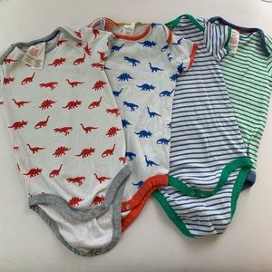 Lot of 4 Baby Boden little boy onesies!